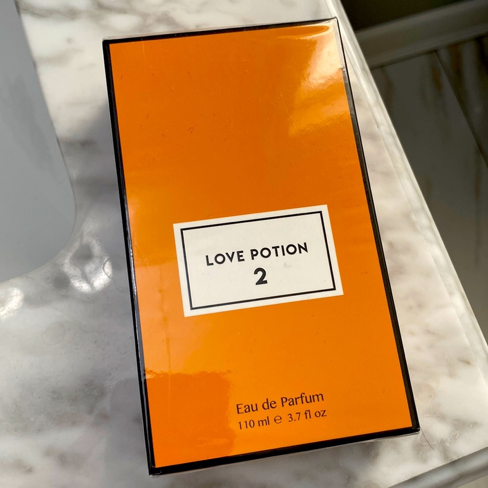 Love potion 2 perfume. 3.7 f oz. Brand new / in clear packaging.
